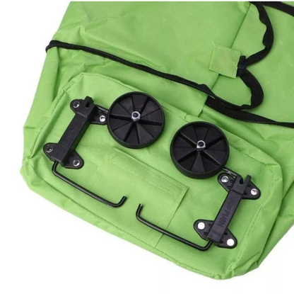 BOLSA PLEGABLE TIPO CARRITO COMPRAS