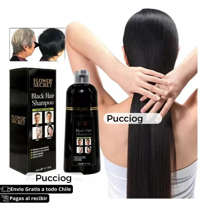 SHAMPOO Flower Secret CUBRE TUS CANAS 100% 400ml