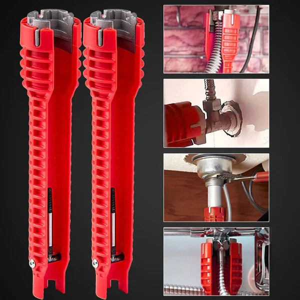 Llave de Tubo Multiuso 8 en 1 – FLUME WR