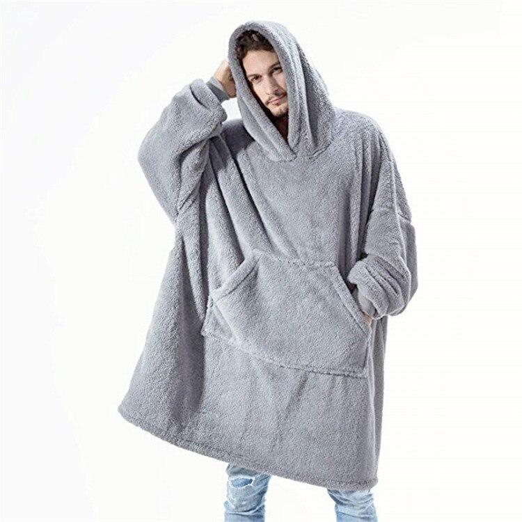Maxi Poleron Sherpa Bata Manta C Capucha