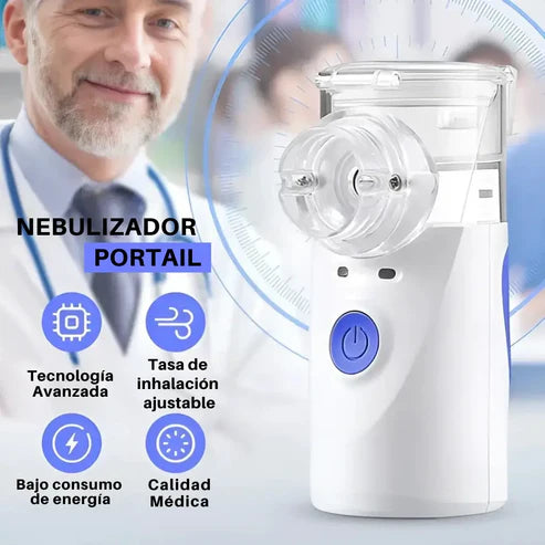 Nebulizador Portátil Niños Adultos